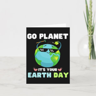 Carte Jour des terres Chemise Go Planet C'est ton Jour d