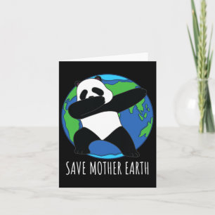 Carte Jour des terres Chemise Panda Sauver Mère Terre T