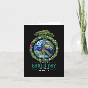 Carte Jour des terres Est Mon Anniversaire Pro Environme