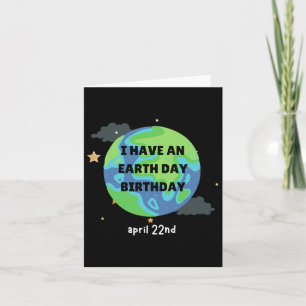 Carte Jour des terres Est Mon Anniversaire Pro Environme