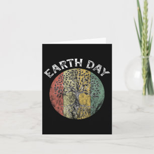 Carte Jour des terres Planète Anniversaire Jour des terr
