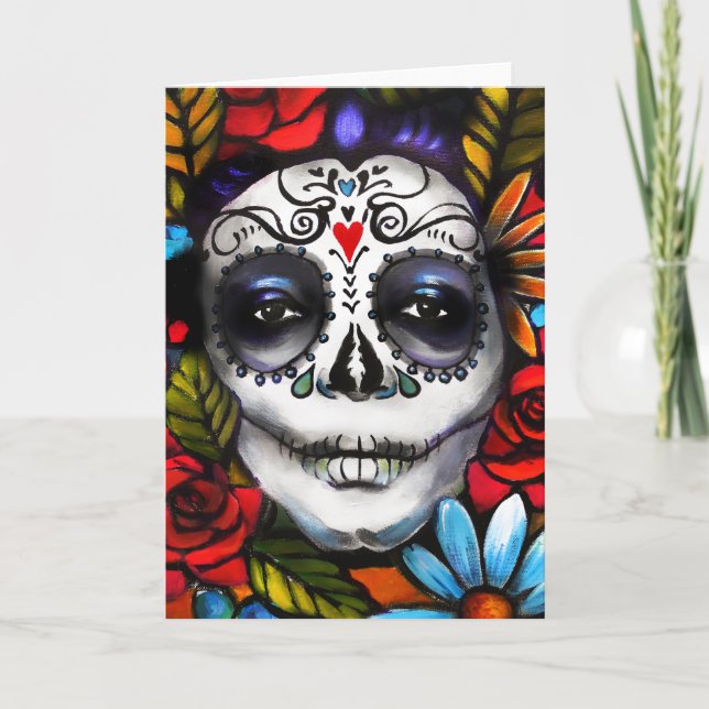 Carte Jour des voeux des morts (Devant)