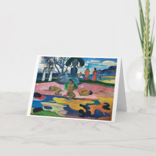 Carte Jour du Dieu Paul Gauguin