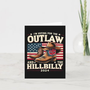 Carte Jour du scrutin américain hors-la-loi Hillbilly 20