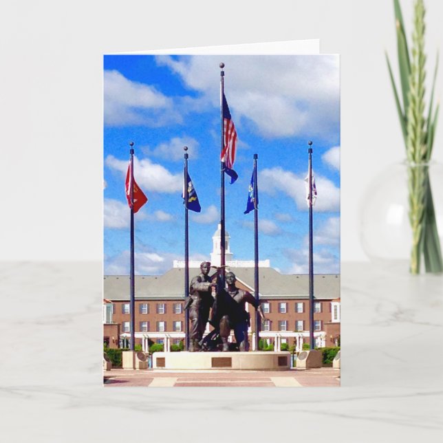 Carte Jour du Souvenir (Devant)