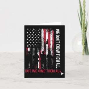 Carte Jour du Souvenir 2022 Nous ne les connaissons pas 