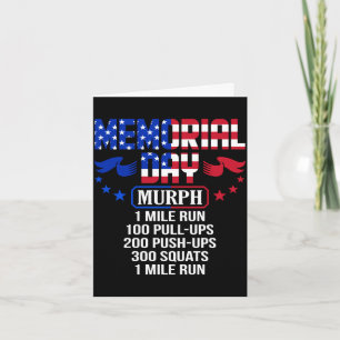 Carte jour du souvenir murph service militaire jour du s
