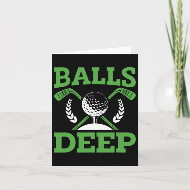 Carte Jour du tournoi de golf de Deep Golf (Devant)