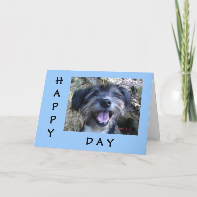 Carte Jour heureux (Devant)