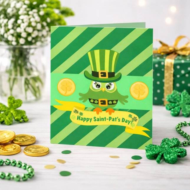 Carte Jour heureux de St Patrick (Créateur téléchargé)