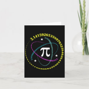 Carte Jour Pi 3.14 Jour Pi Amusant Math Lover Joyeux Jou