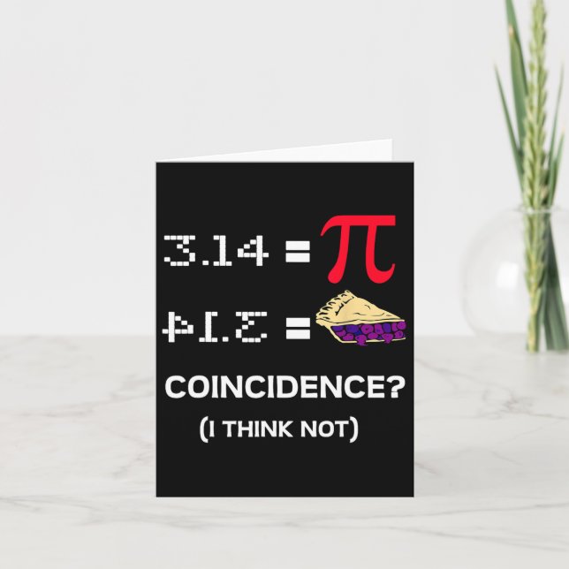Carte Jour Pi 3.15 Symbole Pi Science Et Math Enseignant (Devant)