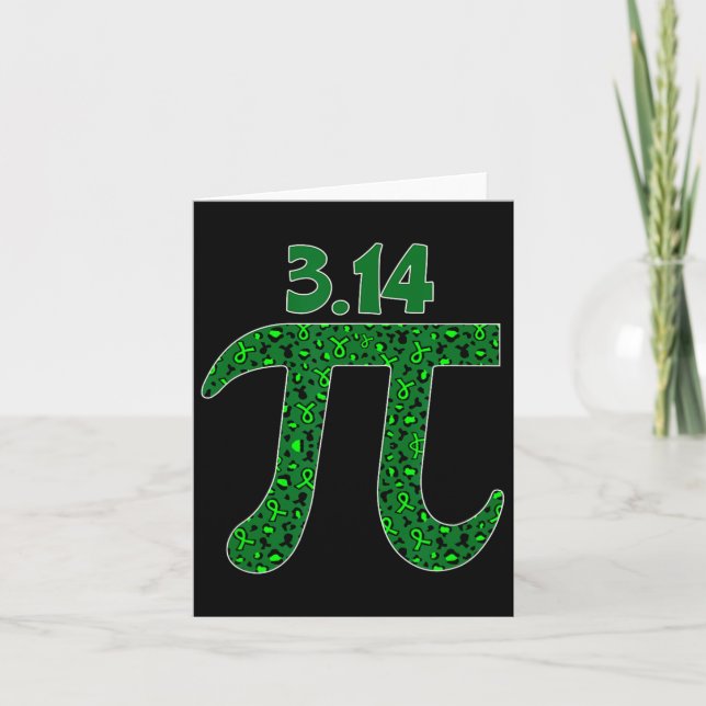 Carte Jour Pi Maladie du rein Math Enseignant Mathématiq (Devant)