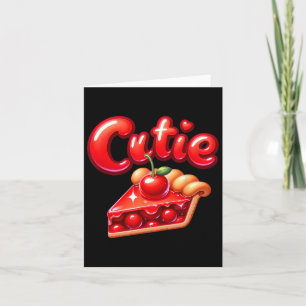 Carte Jour Pie Jour Pi Jour Thanksgiving Cerise Cute Pie