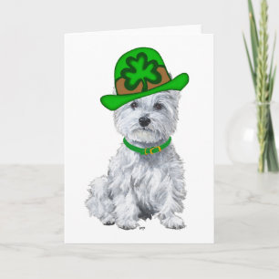 Carte Journée de la Saint-Patrick des Westies