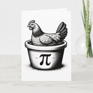 Carte Journée de la tarte au poulet drôle de jeu de mots