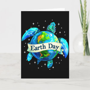 Carte Journée de la Terre 2025 Restaurer la Terre Mer Jo