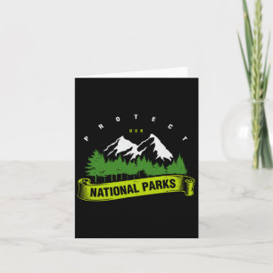 Carte Journée de la Terre Protéger nos parcs nationaux H