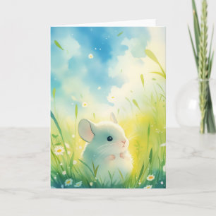 Carte Journée du chinchilla sous le soleil