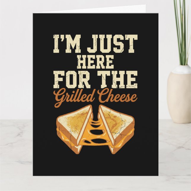 Carte Journée du fromage grillé (Devant)