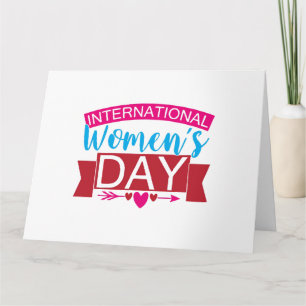 Carte Journée internationale de la femme
