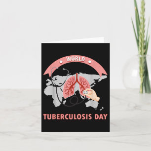 Carte Journée mondiale de la tuberculose Journée de sens