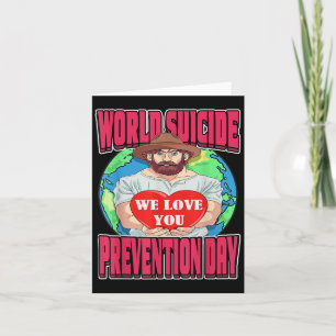 Carte Journée mondiale de prévention du suicide Motivati