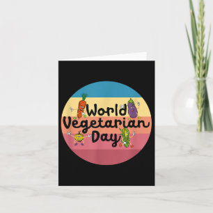 Carte Journée Mondiale des Végétaux Plante Basé Je Mange