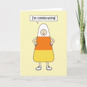 Carte Journée nationale du candy corn - Octobre.