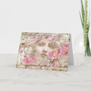 Carte Journée vintage des mères