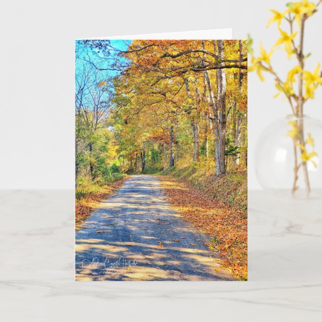 Carte Journey Ahead (Fleur jaune)