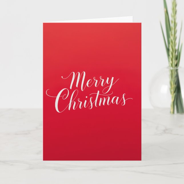 Carte Joyeuse année nouvelle Joyeux Noël Période des fêt (Devant)