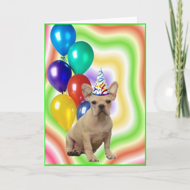 Carte Joyeuse Birthday (Devant)