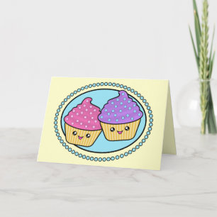 Carte Joyeuse Birthday Cupcake