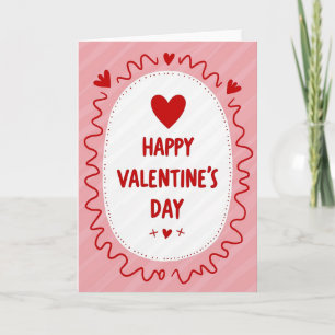 Carte Joyeuse de Saint-Valentin