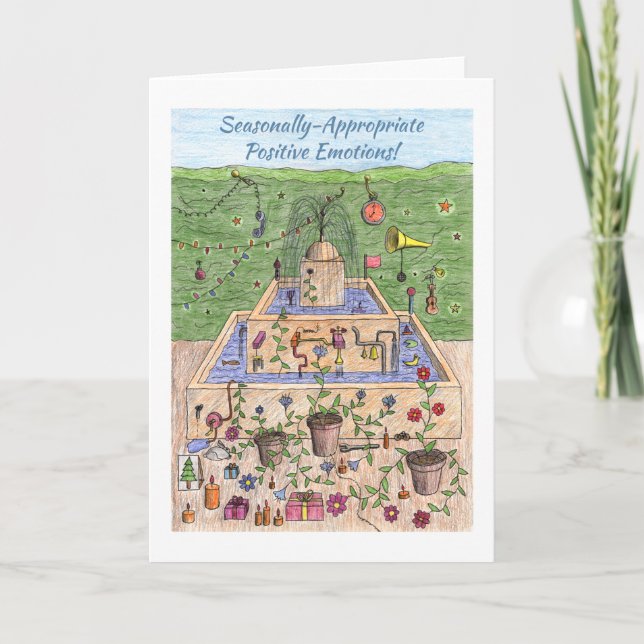 Carte Joyeuse des Fêtes (Devant)