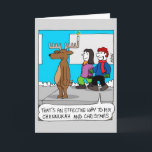 Carte Joyeuse des Fêtes - Channukah et Noël<br><div class="desc">Envoyez vos voeux de Joyeux Channukah et Noël à votre famille,  vos amis et vos collègues avec un dessin de John Kron sur Kronicles.</div>