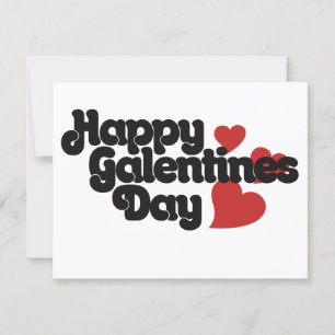 Carte Joyeuse fête de la Galentine