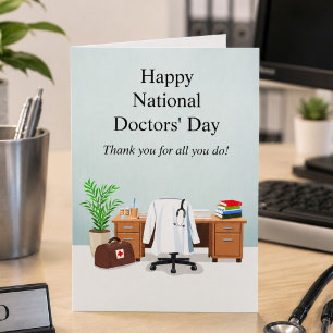 Carte Joyeuse Fête des Médecins Cabinet Médical