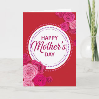 Carte Joyeuse Fête des Mères