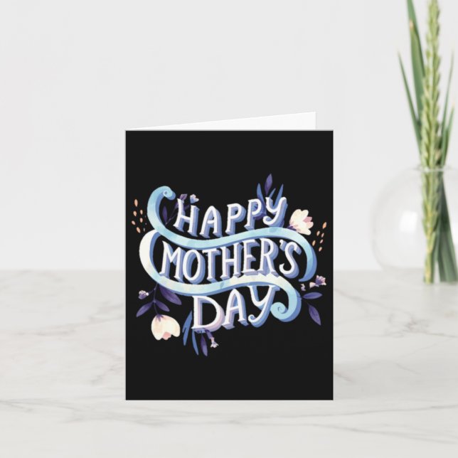 Carte Joyeuse Fête des Mères (Devant)