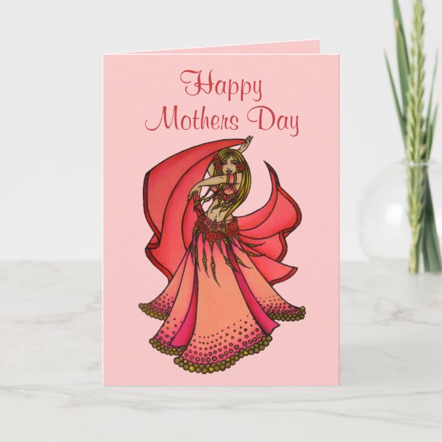 Carte Joyeuse fête des mères (Devant)