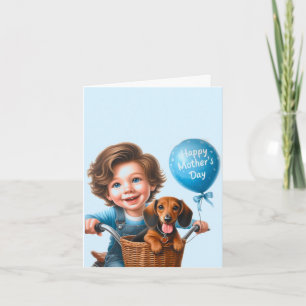 Carte Joyeuse fête des mères de la part de mon fils