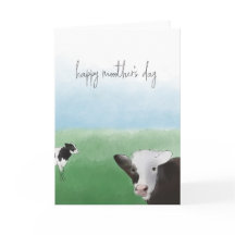 Joyeuse fête des mères Vache