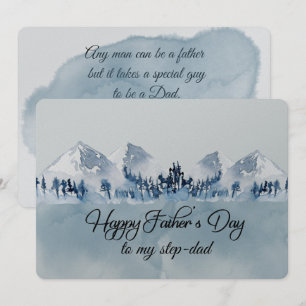 Carte Joyeuse Fête des Pères, beau-père