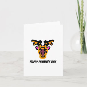 Carte Joyeuse Fête des Pères Cerf