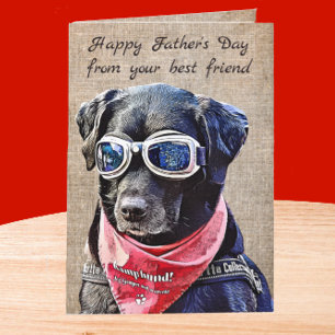 Carte Joyeuse Fête des Pères de la part de Cool Dude Bla