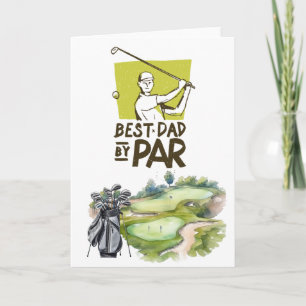 Carte Joyeuse Fête des Pères meilleur papa par au pair