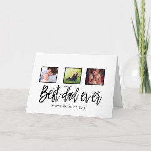 Carte Joyeuse Fête des Pères Papa Personnalisé