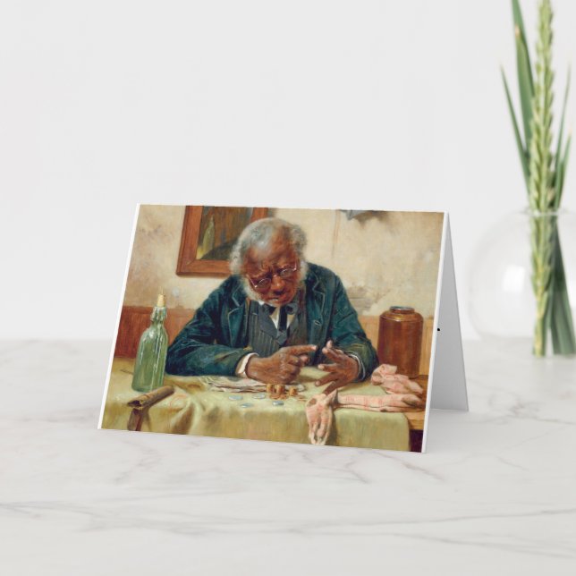 Carte Joyeuse fête des Pères - Trouver le bon équilibre (Devant)